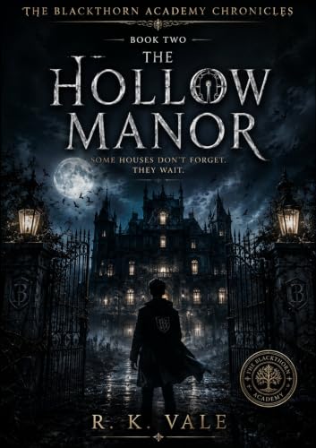 کاور کتاب The Hollow Manor: Some Houses don't forget. They wait. (The Blackthorn Academy Chronicles Book 2)