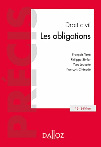 کاور کتاب Droit civil Les obligations. 13e éd