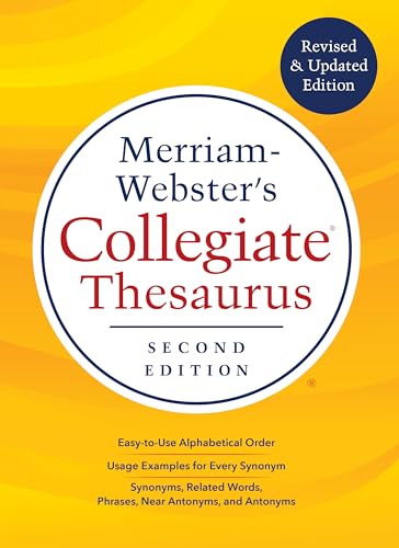 کاور کتاب Merriam-Webster's Collegiate Thesaurus