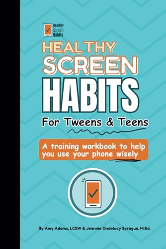 کاور کتاب Healthy Screen Habits Tweens Teens