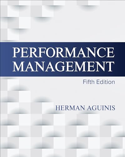 کاور کتاب Performance Management Herman Aguinis 5th edition