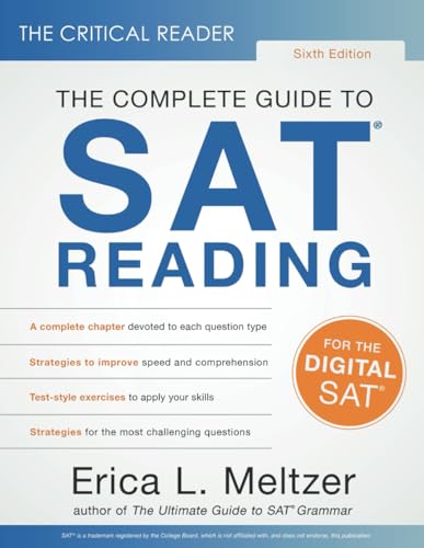 کاور کتاب The Complete Guide to SAT Reading sixth edition