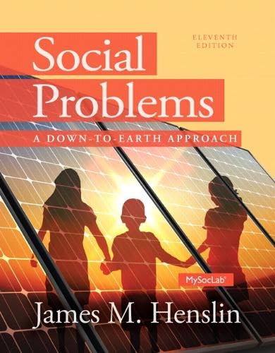 کاور کتاب Social Problems: A Down-to-Earth Approach