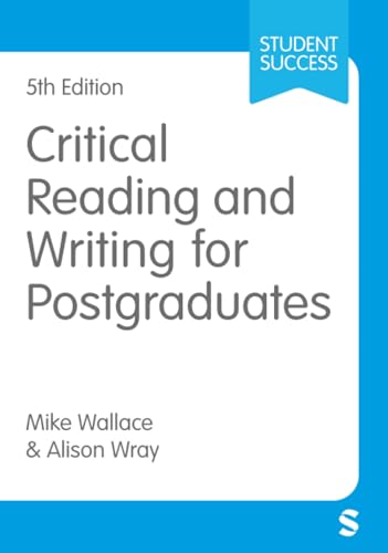 کاور کتاب Critical Reading and Writing for Postgraduates