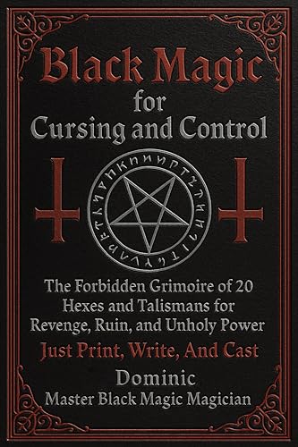 کاور کتاب Black Magic Cursing and Control: A Guide to Talismans and Spells
