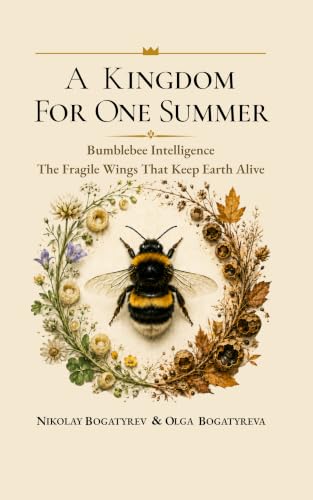 کاور کتاب A KINGDOM FOR ONE SUMMER: Bumblebee Intelligence. The Fragile Wings That Keep Earth Alive