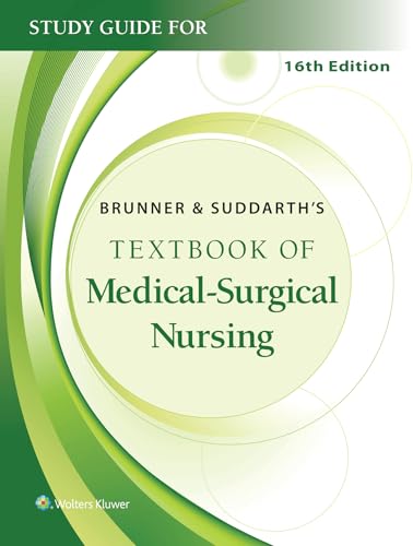 کاور کتاب Study Guide for Brunner & Suddarth's Textbook of Medical-Surgical Nursing 16th