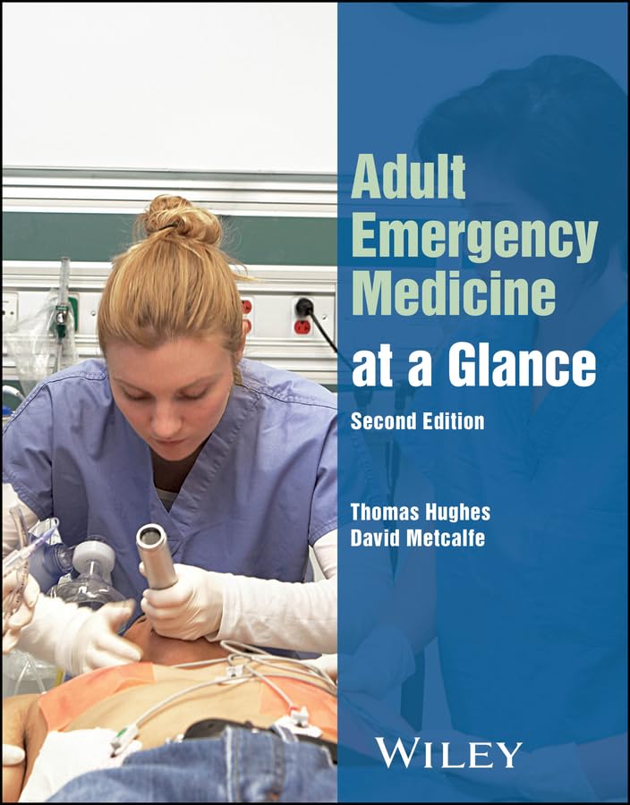 کاور کتاب Adult Emergency Medicine at a Glance