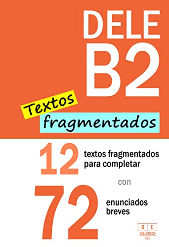 کاور کتاب DELE. fragmentados enunciados para la Comprensión Lectora
