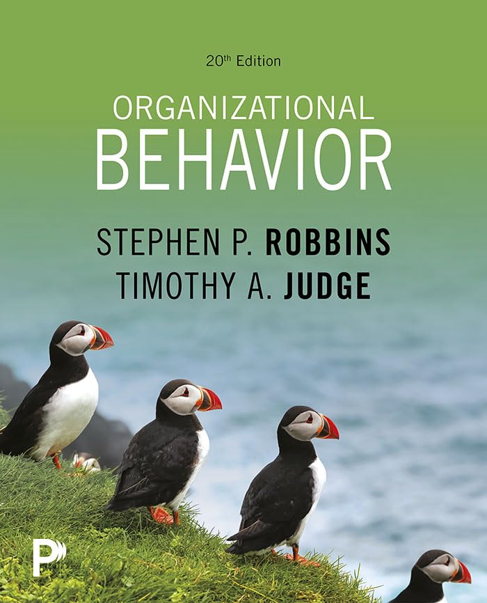 کاور کتاب Organizational behavior