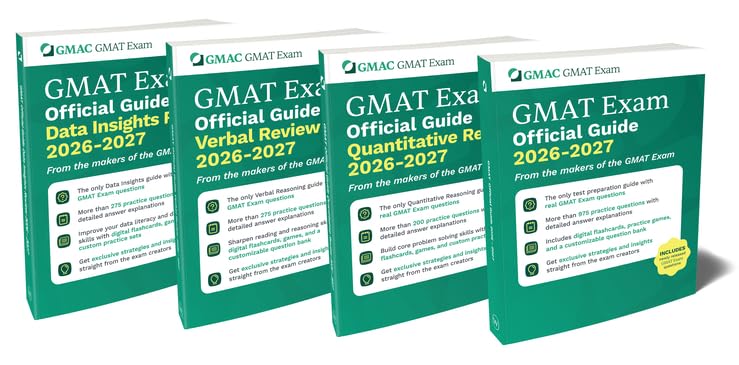کاور کتاب GMAT Official Guide 2026-2027