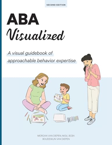 کاور کتاب ABA Visualized Guidebook 2nd Edition: A visual guidebook of approachable behavior expertise