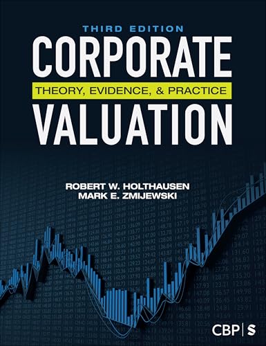 کاور کتاب Corporate Valuation: Theory, Evidence, and Practice