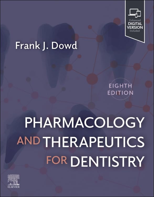 کاور کتاب Pharmacology and Therapeutics for Dentistry - E-BOOK (8th ed)