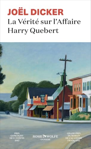 کاور کتاب La Vérité sur l'Affaire Harry Quebert