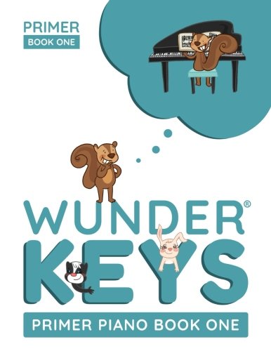 کاور کتاب WunderKeys Primer Piano Book one