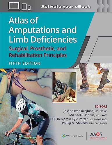 کاور کتاب Atlas of Amputations and Limb Deficiencies 5: Surgical, Prosthetic, and Rehabilitation Principles