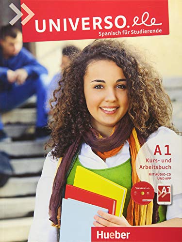 کاور کتاب Universo.ele A1. Kursbuch + Arbeitsbuch + 1 Audio-CD: Spanisch für Studierende