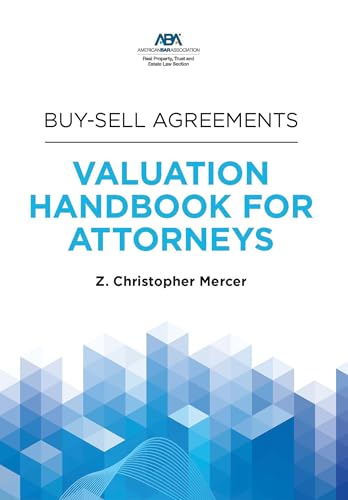 کاور کتاب Buy-Sell Agreements: A Valuation Handbook for Attorneys