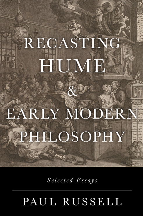 کاور کتاب Recasting Hume and Early Modern Philosophy