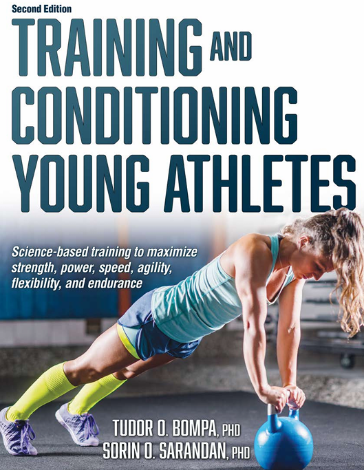 کاور کتاب Training and conditioning young athlets
