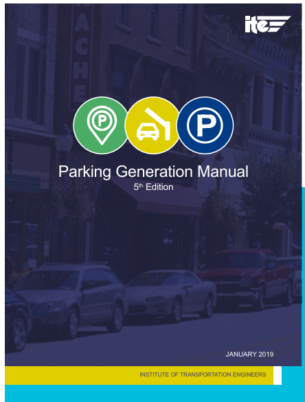 کاور کتاب Parking Generation, 5th Edition