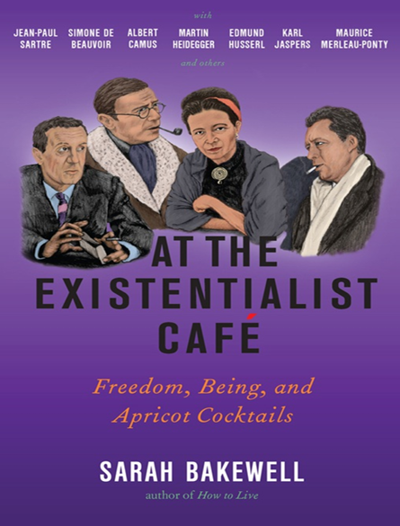 کاور کتاب At the Existentialist Café: Freedom, Being, and Apricot Cocktails Audible Logo Audible Audiobook – Unabridged