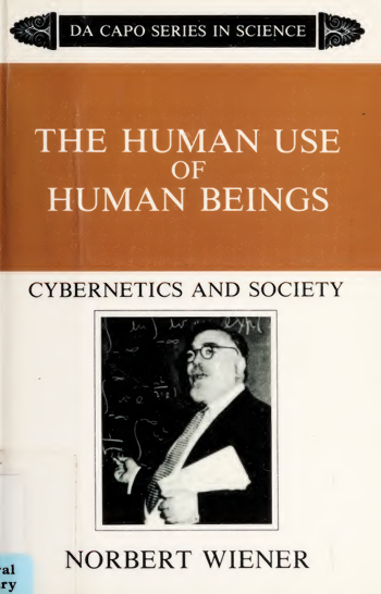 کاور کتاب The Human Use Of Human Beings