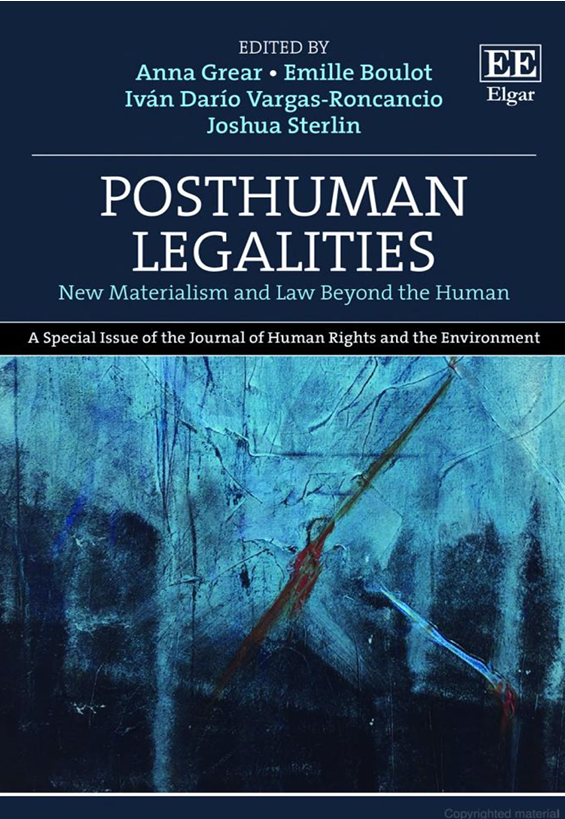 کاور کتاب Posthuman Legalities