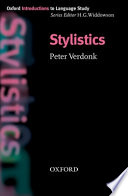 کاور کتاب Stylistics