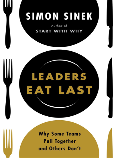 کاور کتاب Leaders Eat Last