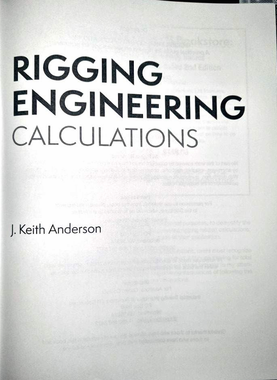 کاور کتاب Rigging Engineering Calculations
