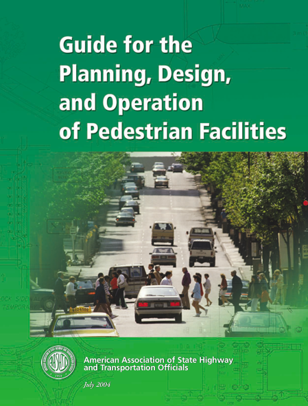 کاور کتاب Guide for the Planning, Design, and Operation of Pedestrian Facilities